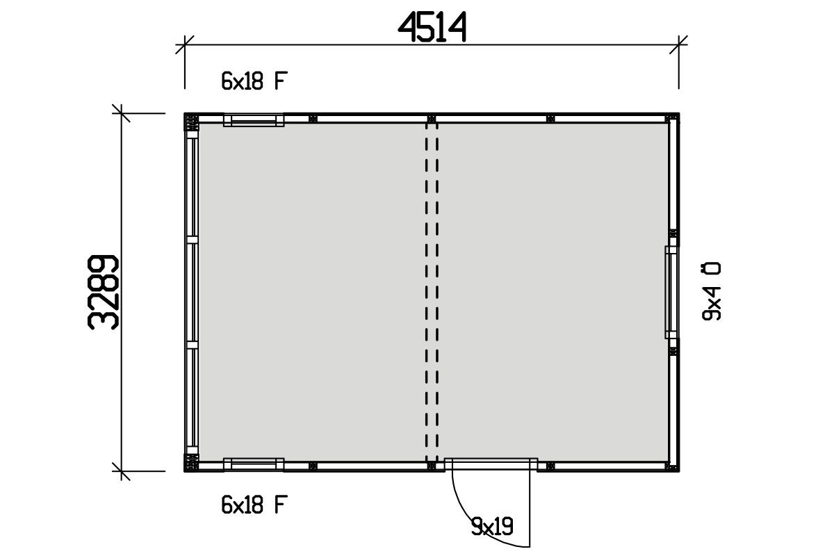 Friggebod Elma 15 funkis