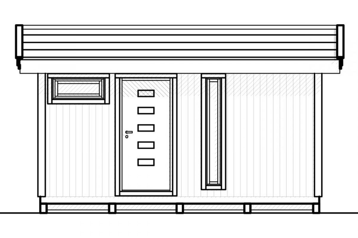 Friggebod Ebba 15 funkis