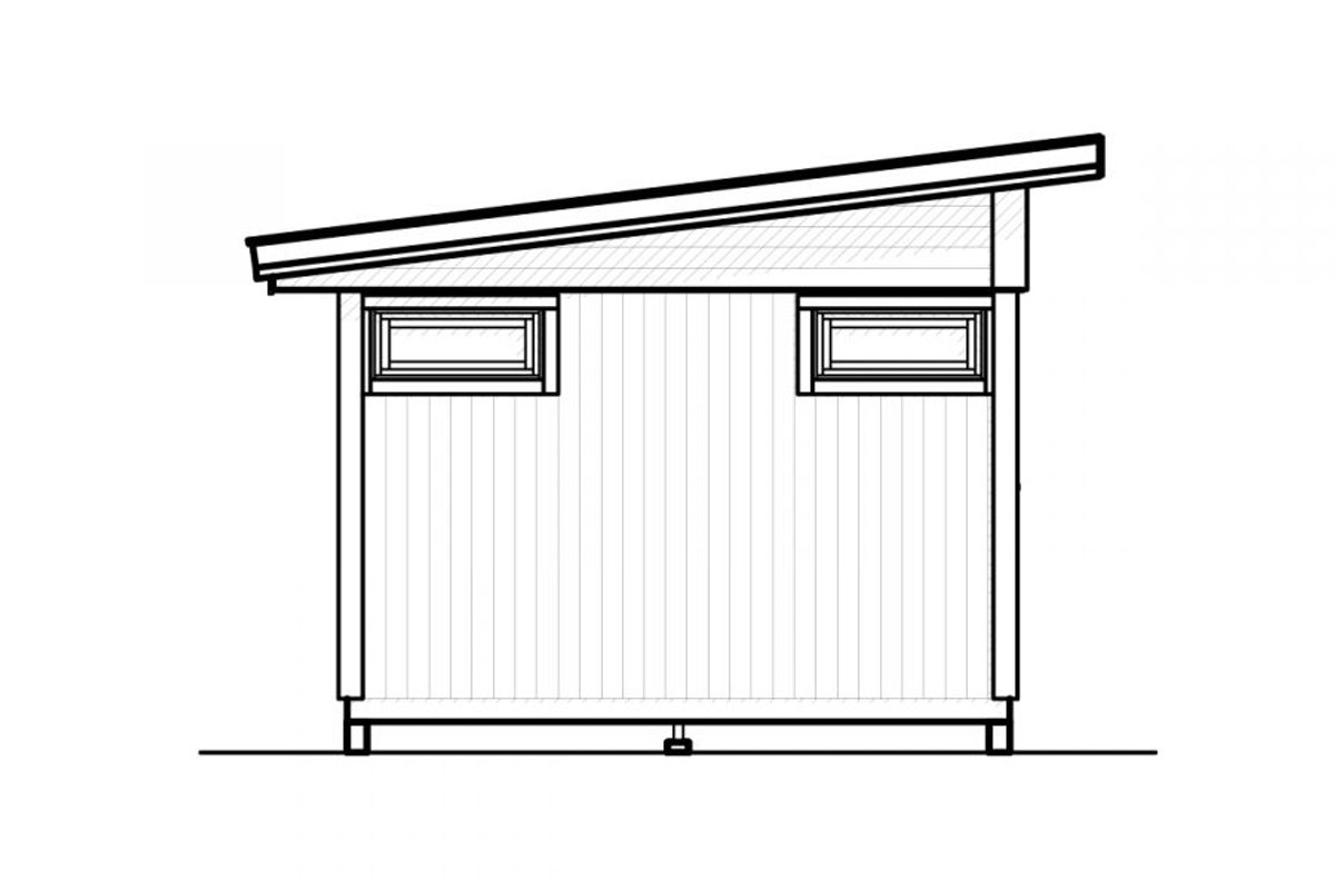 Attefallshus Jenna 18,4 Funkis