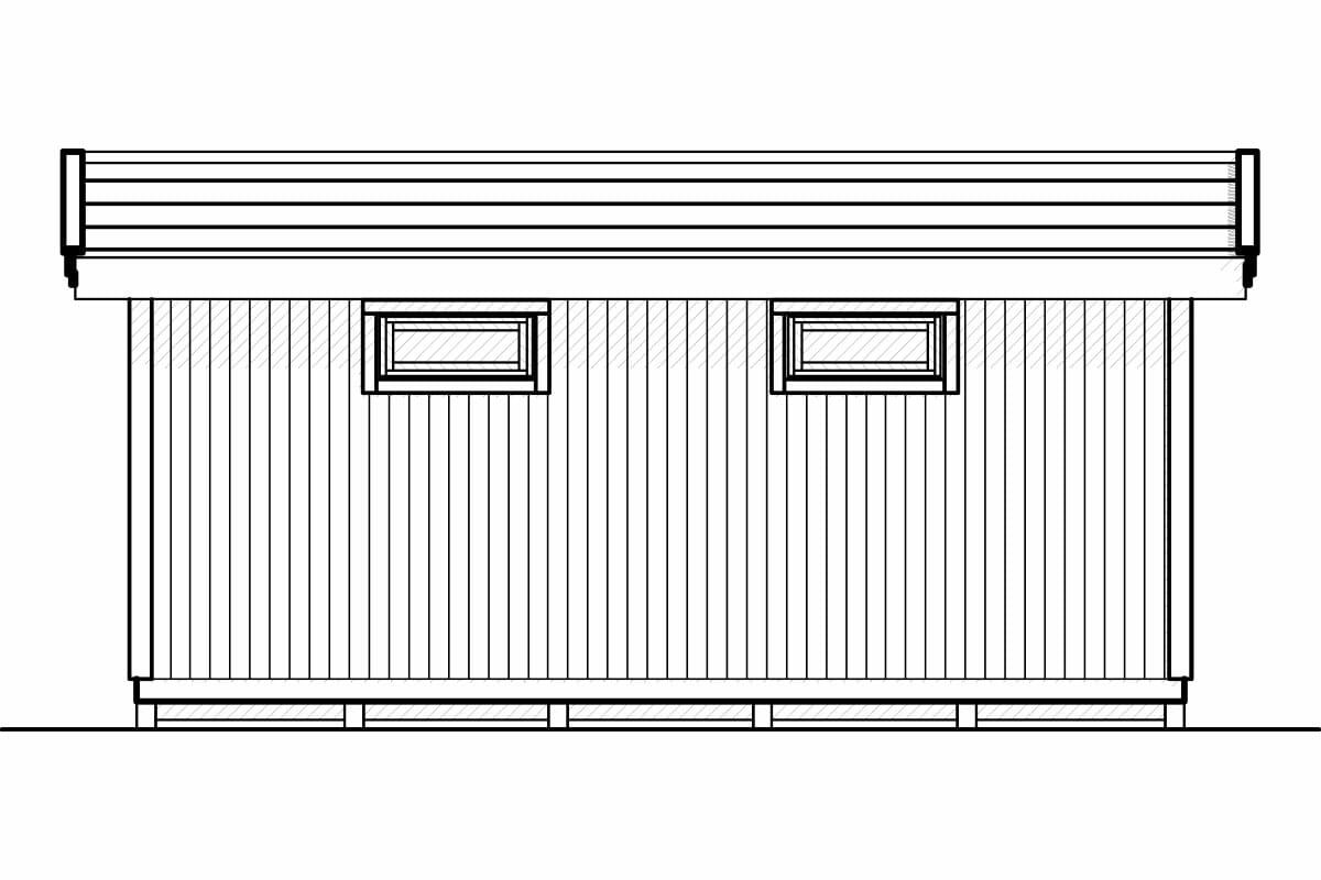 Attefallshus Juni Funkis 18,4