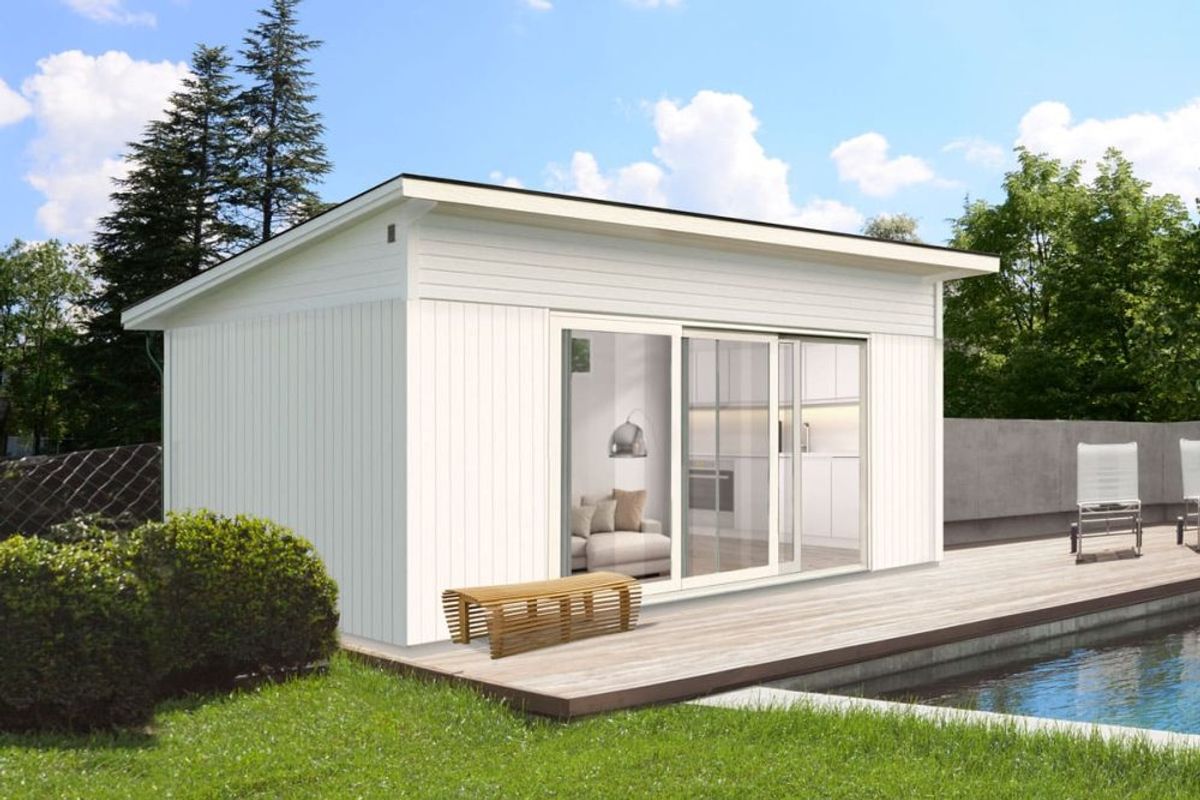 Attefallshus Juni Funkis 18,4